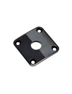 Placa Entrada Jack Gotoh Cosmo Negro JCB-4-CK 2