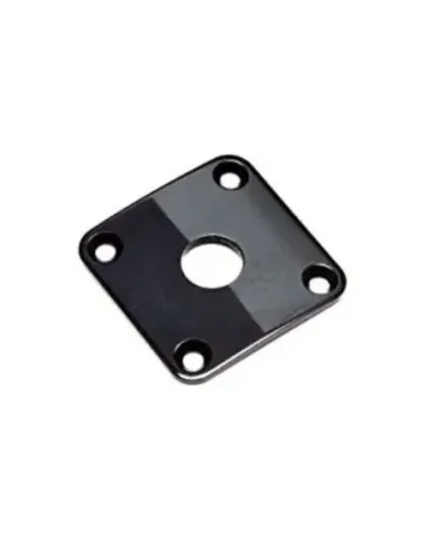 Placa Entrada Jack Gotoh Cosmo Negro JCB-4-CK