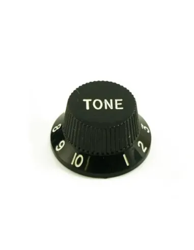 Botón Gotoh Stratocaster KB-240T-B Tono Negro