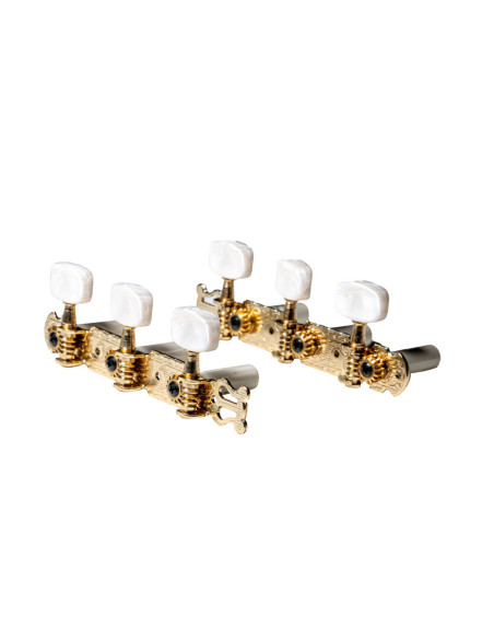 Clavijero Luthier Clásica JC78 Dorado con Lira (DJ315)