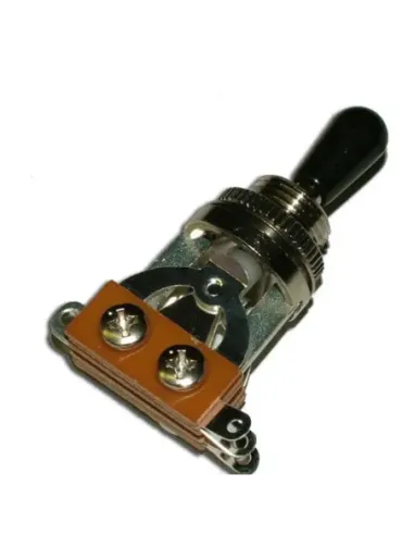Interruptor Gotoh Tipo Les Paul DM-20B Pivote Negro