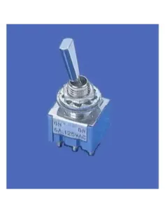 Mini Interruptor Gotoh MS-500XF 6P On-On-On Crom 2