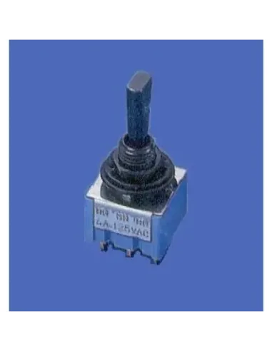 Mini Interruptor Gotoh MS-500HFB 6P On-Off-On Neg