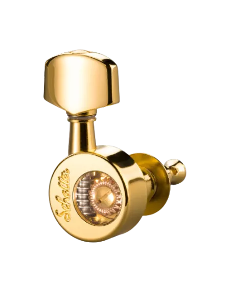 Clavijero Eléctrica Schaller Da Vinci Dorado 6L 10100520