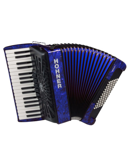 Acordeón Hohner Bravo III 72 A16641 Azul
