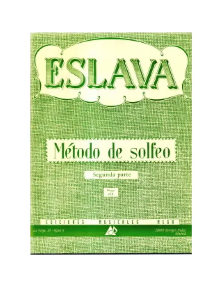 Método Solfeo y Teoria H. Eslava 2