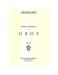 Método Oboe Franco Ribate 2