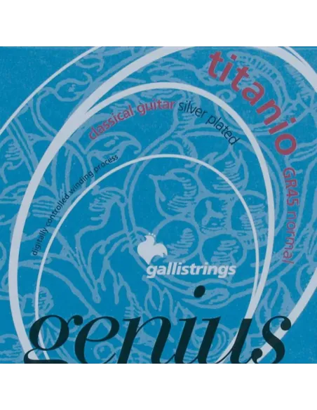 Cuerda 3 Galli Titanium Tensión Normal Clásica GR-3453