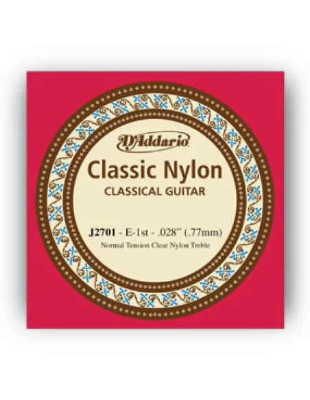 Cuerda 3 Guitarra Clásica D'Addario Student J-2703 Tensió Normal