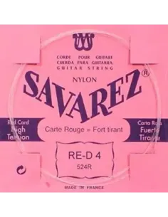 Cuerda Savarez Clásica 4a Carta Roja 524-R 2