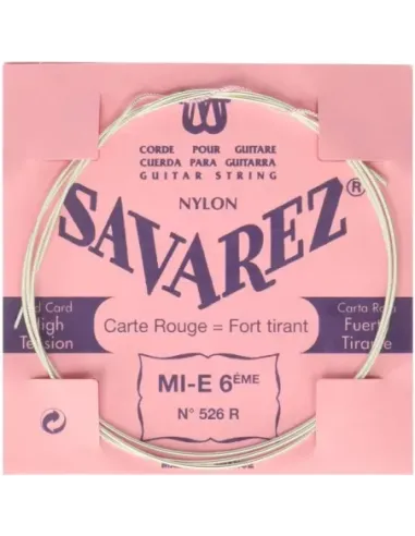 Cuerda Savarez Clásica 6a Carta Roja 526-R