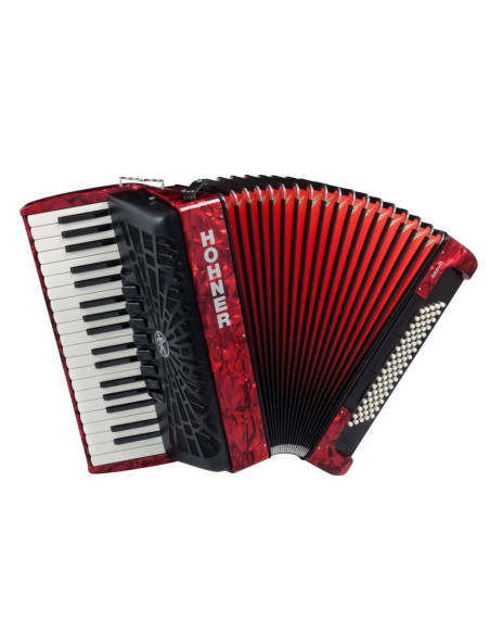 Acordeón Hohner Bravo III 80 A16431 Rojo