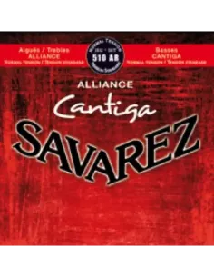 Juego Savarez Clásica Alliance Cantiga Roja 510-AR 2