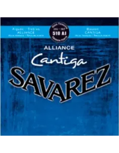 Juego Savarez Clásica Alliance Cantiga Azul 510-AJ 2