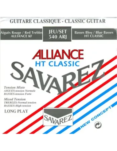 Juego Savarez Clásica Alliance HT Classic Roja/Azul 540-ARJ