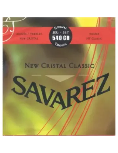 Juego Savarez Clásica New Cristal Classic Roja 540-CR