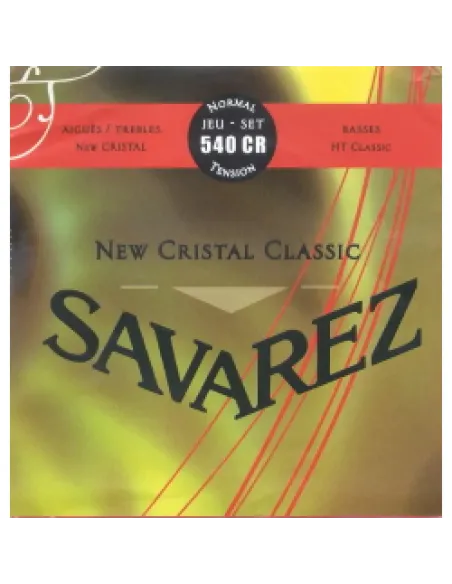 Juego Savarez Clásica New Cristal Classic Roja 540-CR