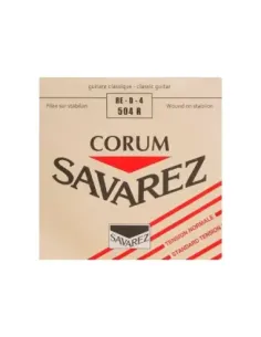 Cuerda Savarez Clásica 4a Corum Roja 504-R 2