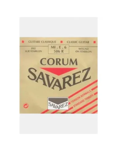 Cuerda Savarez Clásica 6a Corum Roja 506-R