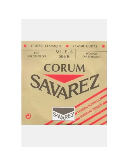 Cuerda Savarez Clásica 6a Corum Roja 506-R