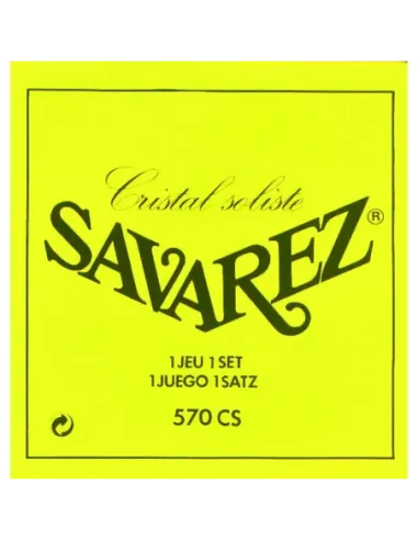 Juego Savarez Clásica Cristal Soliste 570-CS