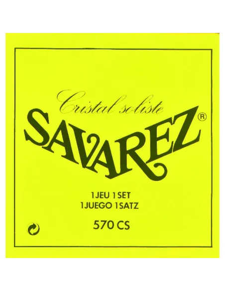 Juego Savarez Clásica Cristal Soliste 570-CS