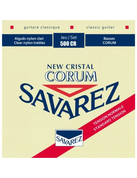 Juego Savarez Clásica New Cristal Corum 500-CR