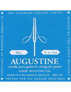 Cuerda 3 Guitarra Clásica Augustine Azul 2