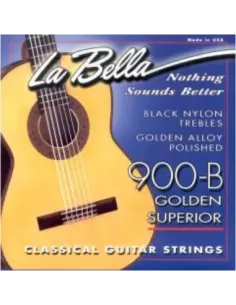 Cuerda 3 La Bella Negra Clásica 906-B 2