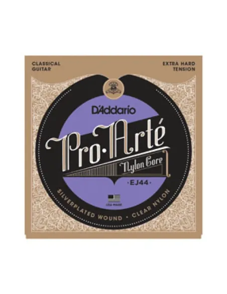 Juego Cuerdas Guitarra Clásica D'Addario EJ-44 Tensión Extra Fuerte