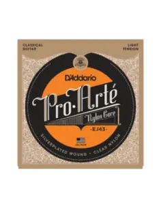 Juego Cuerdas Guitarra Clásica D'Addario EJ-43 Tensión Suave 2