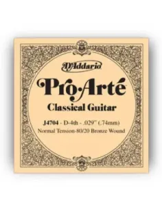 Cuerda 2 Guitarra Clásica D'Addario Pro-Arté J-4602 Tensión Fuerte 2
