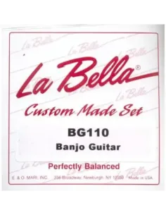 Juego Banjo Guitar La Bella BG-110 (6 cuerdas) 2