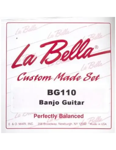 Juego Banjo Guitar La Bella BG-110 (6 cuerdas)
