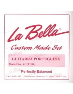Juego Guitarra Portuguesa La Bella GUT-200 2