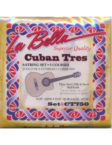 Juego Tres Cubano La Bella CT-750