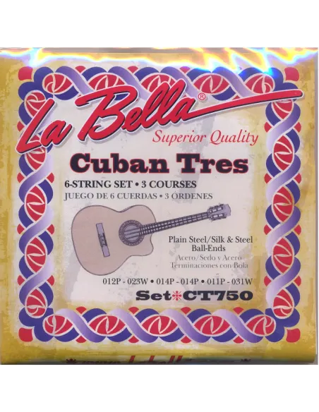 Juego Tres Cubano La Bella CT-750