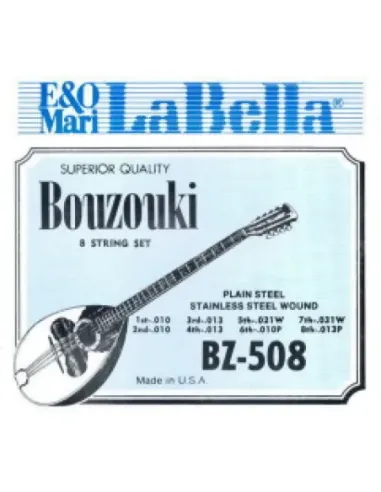 Juego Bouzouki La Bella BZ-508