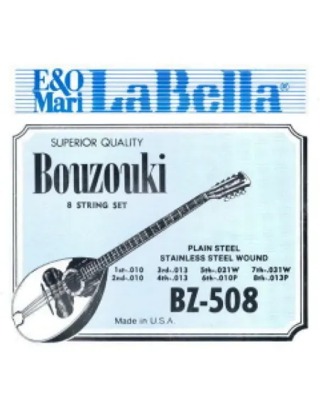 Juego Bouzouki La Bella BZ-508