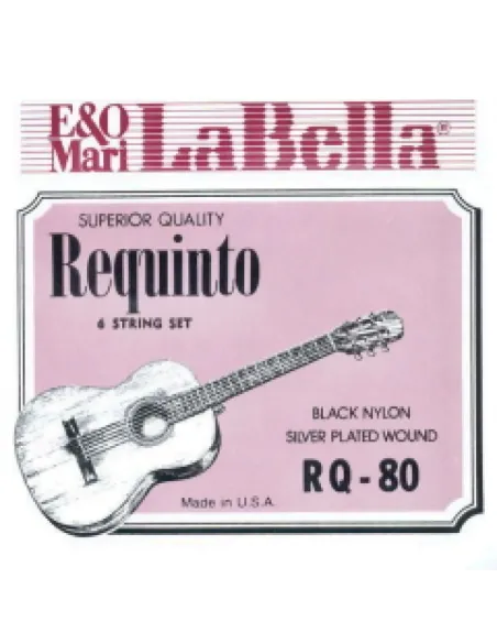 Juego Requinto La Bella RQ-80