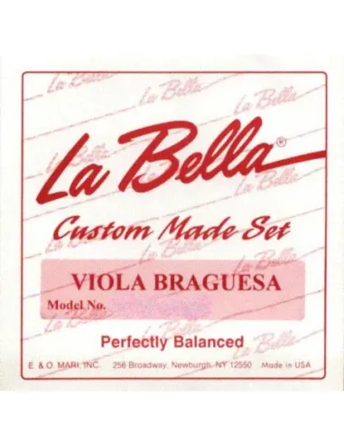 Juego Viola Braguesa La Bella VB-100