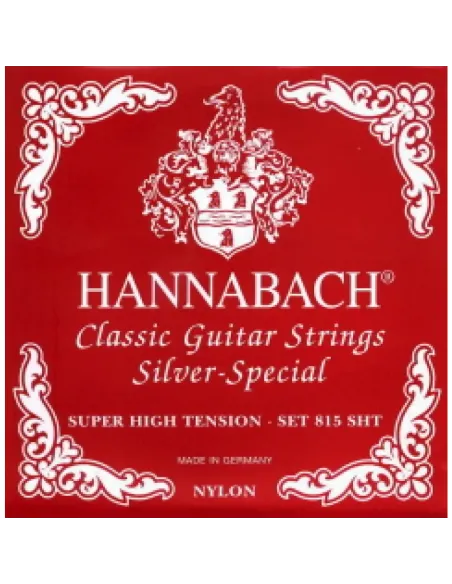 Cuerda 6 Hannabach Roja Clásica 8156-SHT