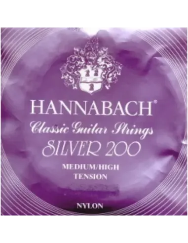 Cuerda 4 Hannabach Silver 200 Clásica 9004-MHT