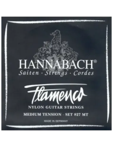 Cuerda 1 Hannabach Negra Flamenco 8271-MT