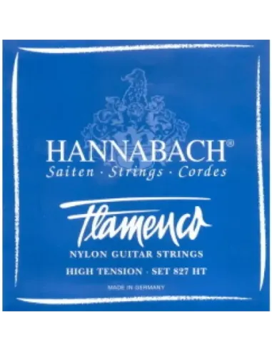 Juego Hannabach Azul Flamenco 827-HT