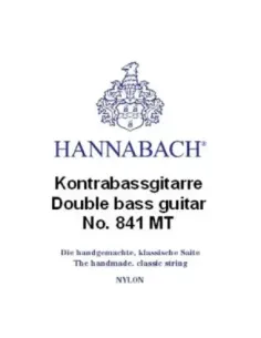 Juego Guitarra Contrabajo 4 Cuerdas Hannabach 841MT4S 2