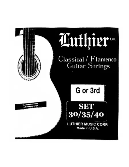 Cuerda 3 Luthier 30/35/40 Clásica LU-S3-30