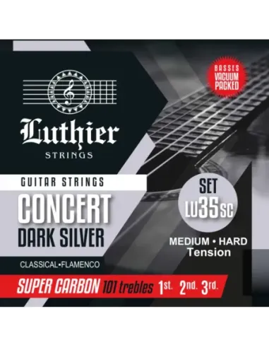Juego Cuerdas Luthier 35 Super Carbon Clásica LU-35SC