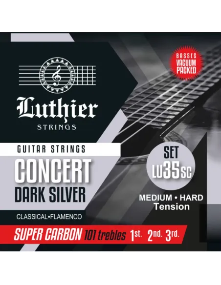 Juego Cuerdas Luthier 35 Super Carbon Clásica LU-35SC