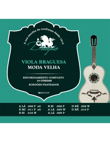 Juego Viola Braguesa Dragão 001